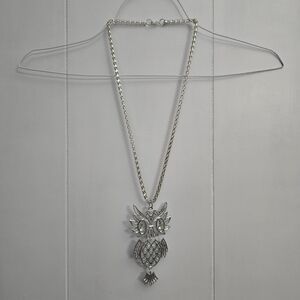 YK2 Large Owl Pendant Necklace